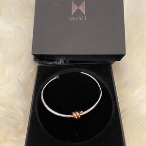 Unisex Silver with Gold MVMT Bracelet NIB